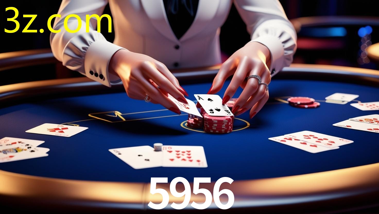 5956